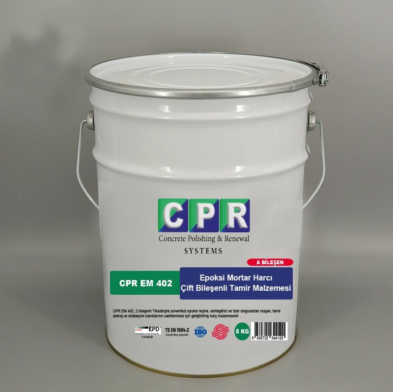 Epoksi Mortar Cpr Em 402 - GAP Silim Market Gaziantep Beton Silim Çözümleri